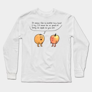 Comparing Comic Light Long Sleeve T-Shirt